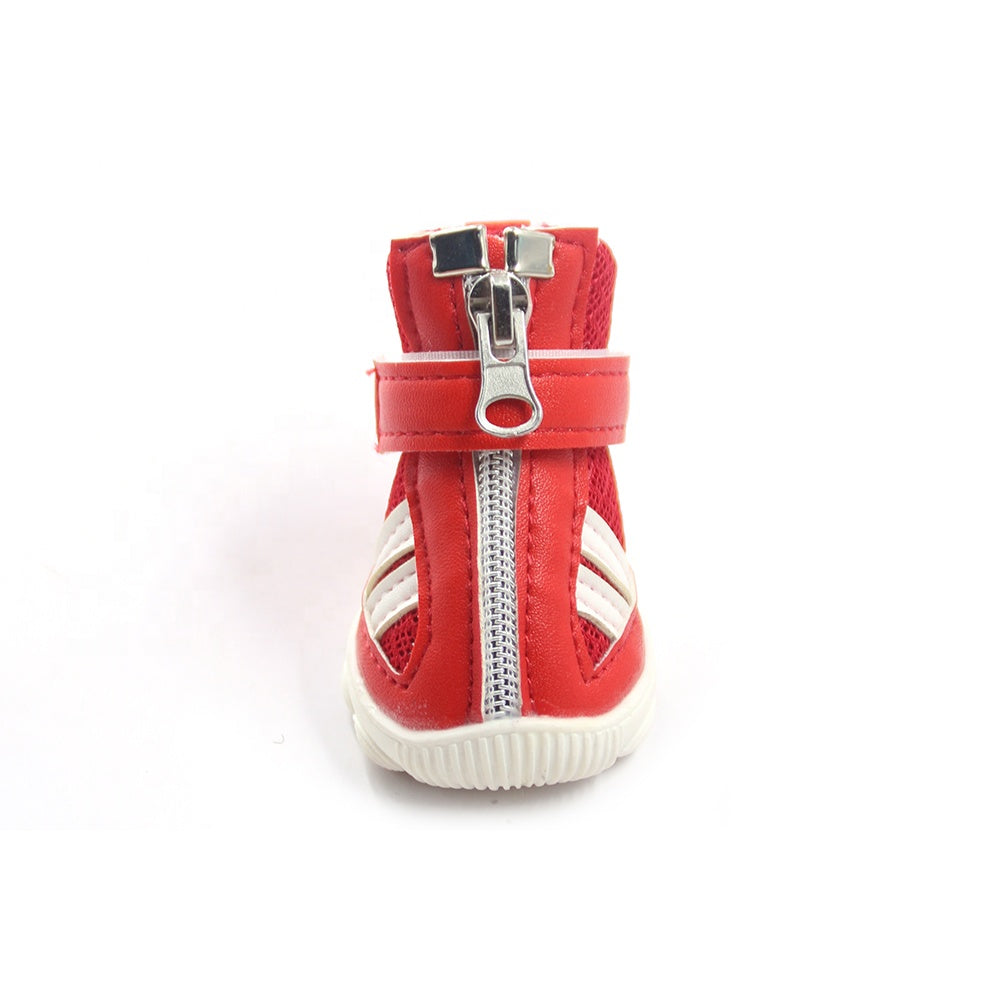 Lovoyager New Design casual paw print pet shoes for Tea Cup Dog